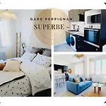 Renové - Wifi - 3 Min Gare - 15min Plages - Centre Apartamento
