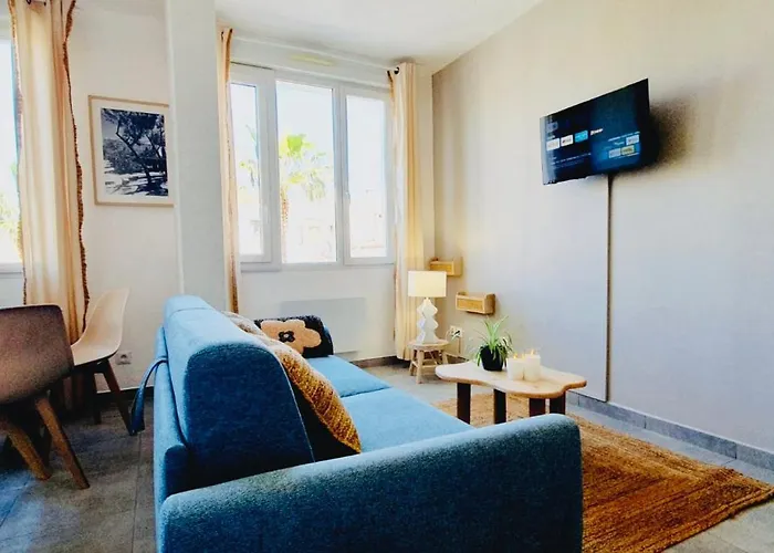 Renove - Wifi - 3 Min Gare - 15min Plages - Centre * Περπινιάν